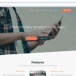 Joomla Landing Page Template