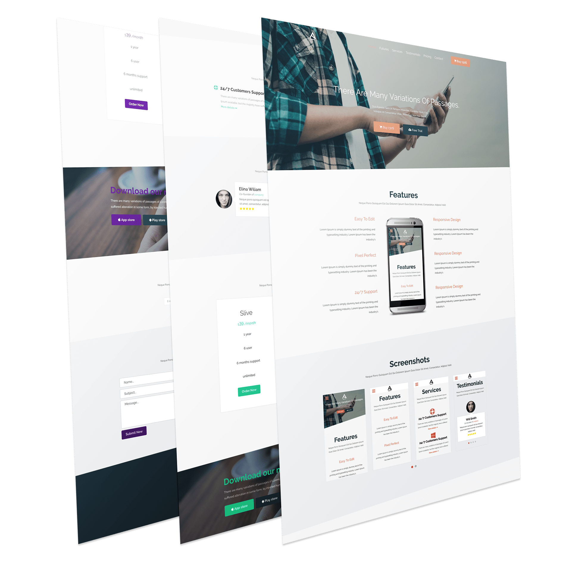 Appnow - Creative Joomla Landing Page Template