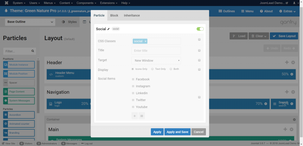 Green Nature Documentation - JoomLead