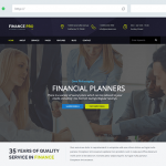 FinancePro Joomla Template