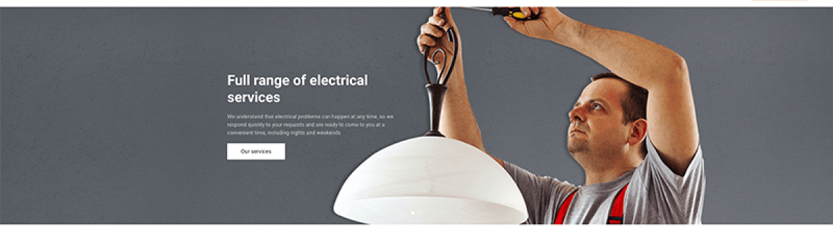 Electrician Free Joomla Template